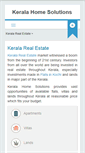 Mobile Screenshot of keralahomesolutions.com